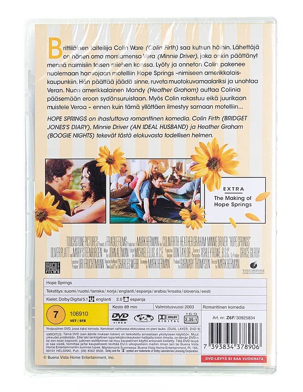 Hope Springs DVD - DVD-elokuvat - 10105594507 - 1