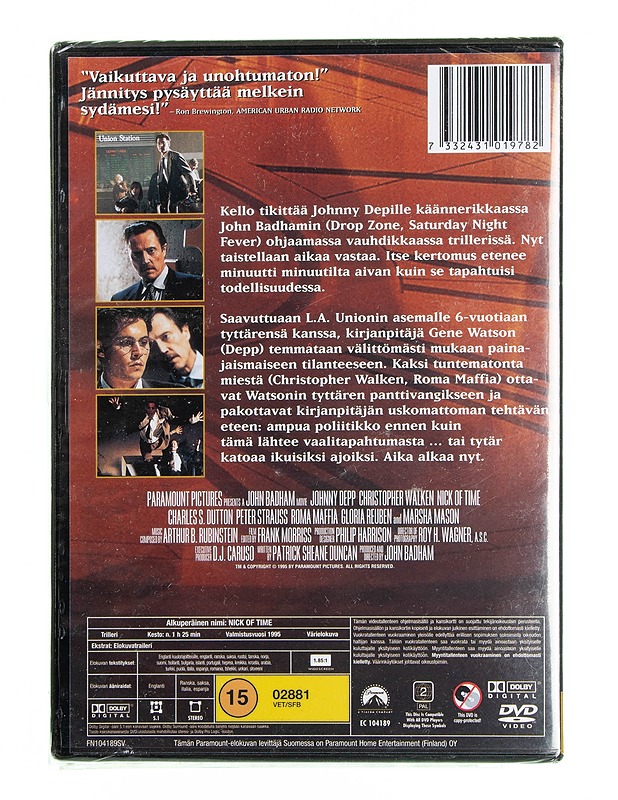 Viime Hetkellä DVD - DVD-elokuvat - 10105594531 - 1