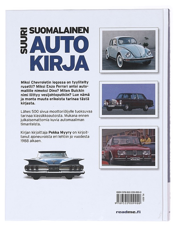 Suuri suomalainen autokirja - Myyry - Harrastekirjat - 10105594543 - 1