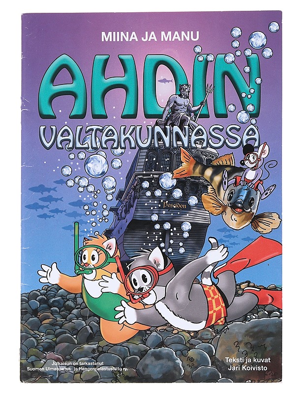 Miina ja Manu Ahdin valtakunnassa - Koivisto, Jari - Lastenkirjat - 10105594539 - 0