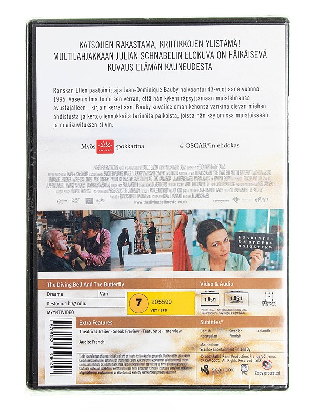Perhonen Lasikuvussa - DVD-elokuvat - 10105594545 - 1