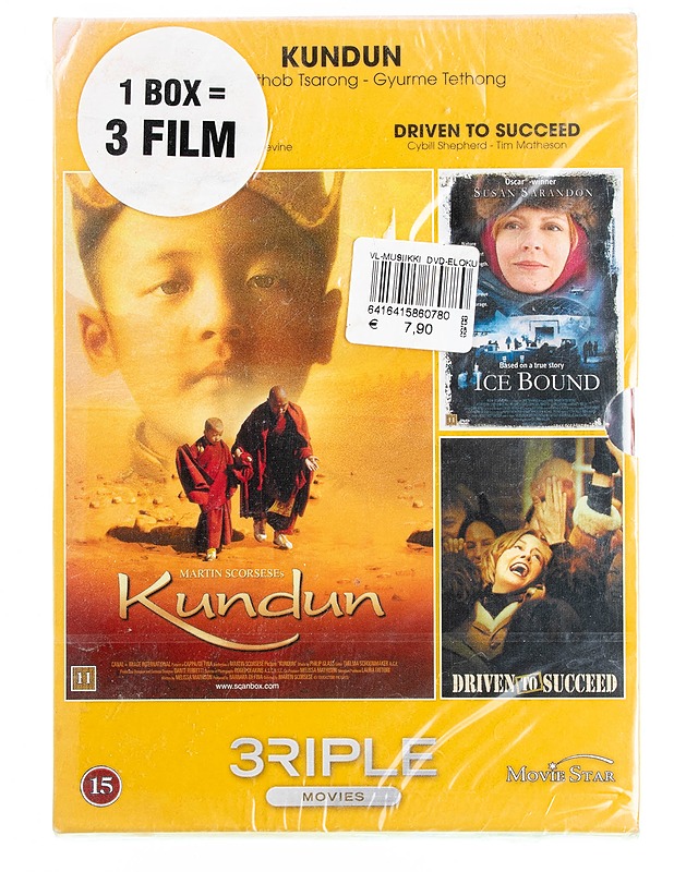 Kundun, Icy bound & Driven to succeed - DVD - DVD-elokuvat - 10105594565 - 0