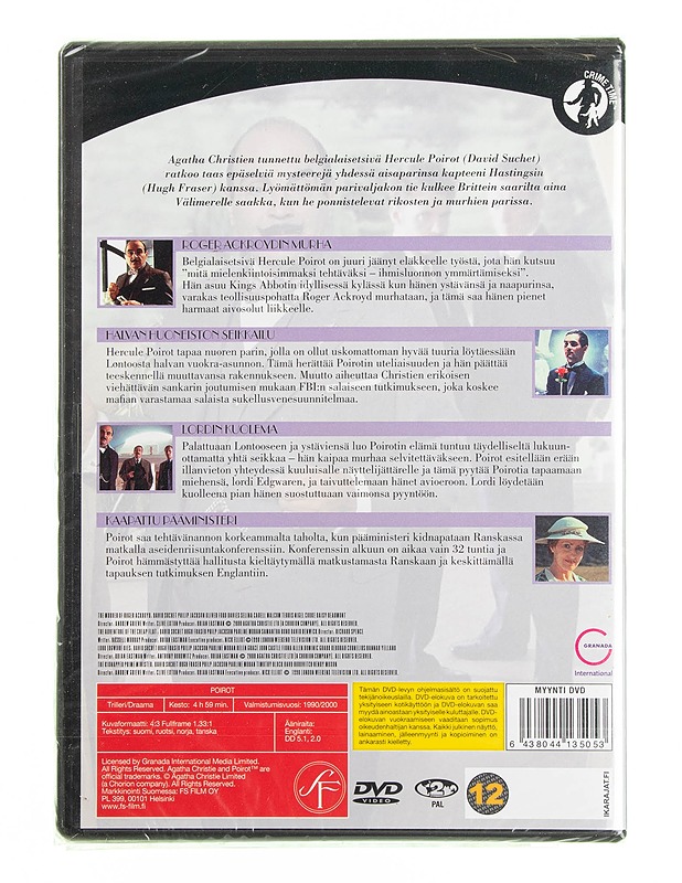 Poirot: kausi 5 - DVD - DVD-elokuvat - 10105594592 - 1