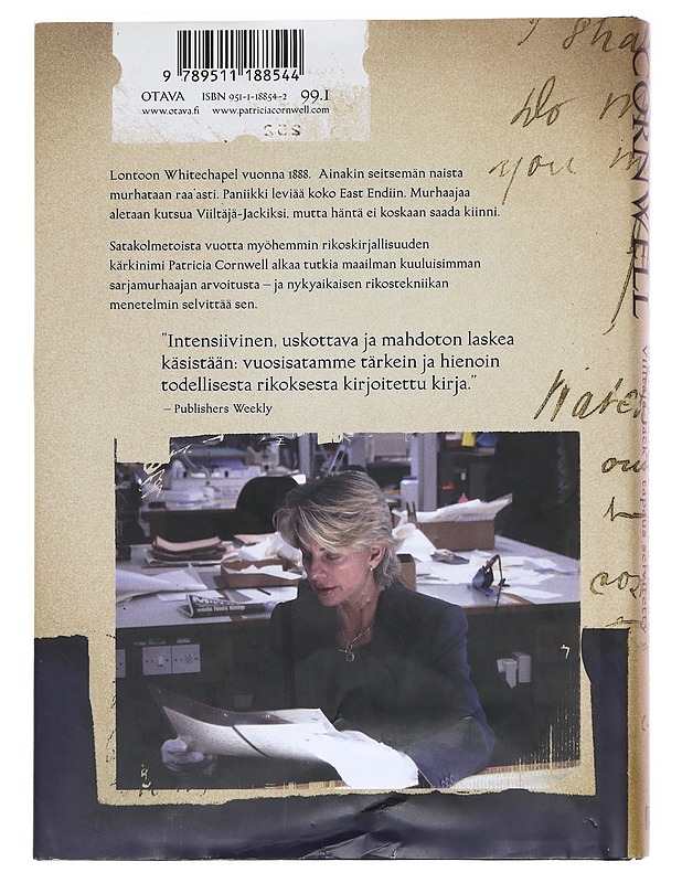 Murhamiehen muotokuva: Viiltäjä-Jack, tapaus selvitetty - Cornwell, Patricia - Elämäkerrat ja muistelmat - 10105594600 - 1