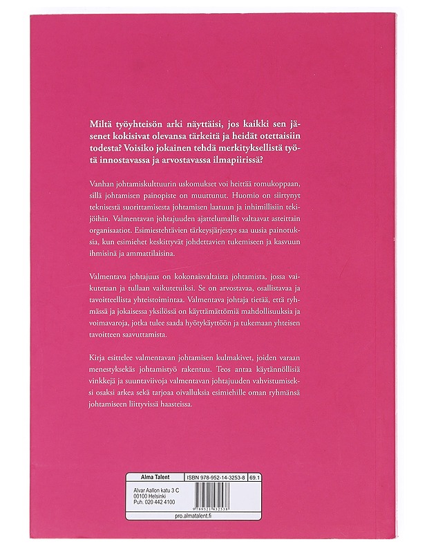 Valmentava johtajuus - Ristikangas, Marjo-Riitta - Tietokirjat ja oppaat - 10105594607 - 1