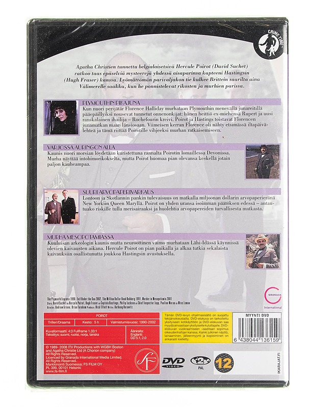 Poirot: kausi 7 - DVD - DVD-elokuvat - 10105594615 - 1
