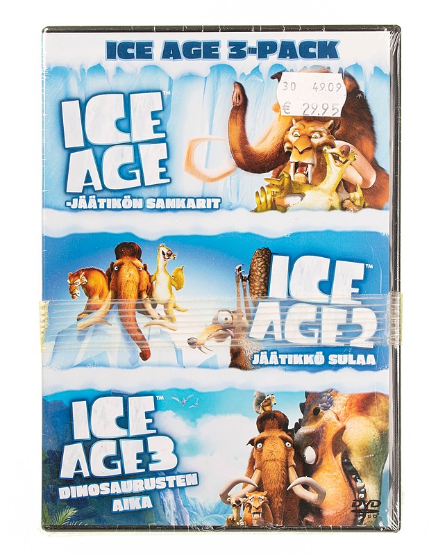 Ice Age 1-3 levyä - DVD - DVD-elokuvat - 10105594616 - 0