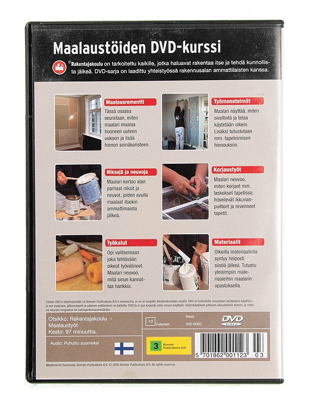 Rakentajakoulu: Maalaustyöt DVD - DVD-elokuvat - 10105594622 - 1