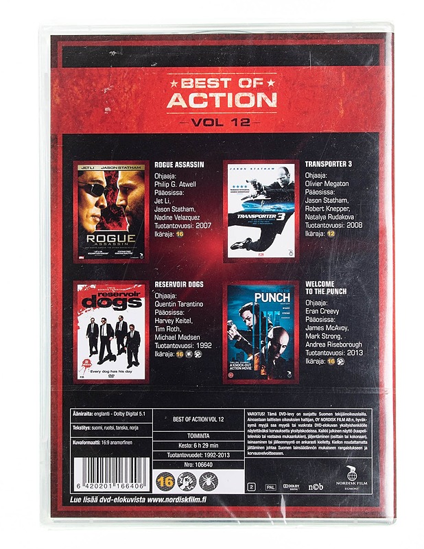 Best of action, 4 dvd kokoelma - DVD - DVD-elokuvat - 10105594625 - 1