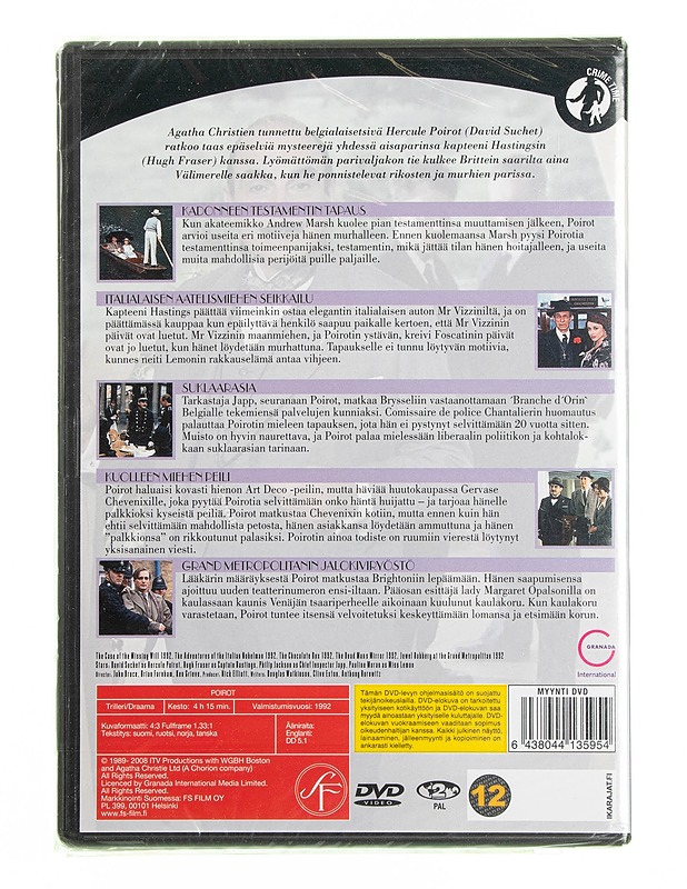 Poirot: kausi 9 - DVD - DVD-elokuvat - 10105594632 - 1