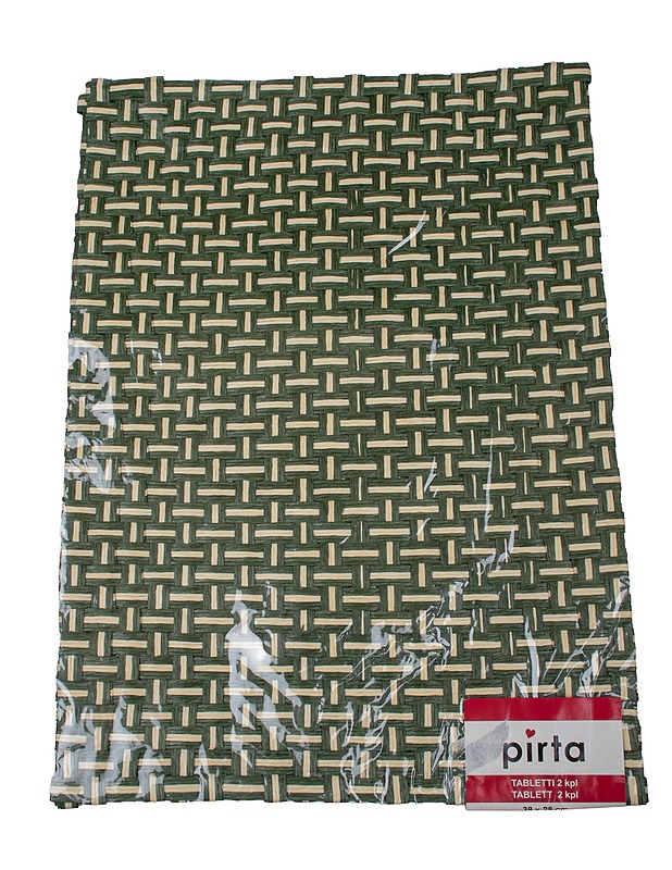 PIRTA pöytätabletti, 38x28 cm, 2 kpl - Pöytäliinat - 10105594650 - 0