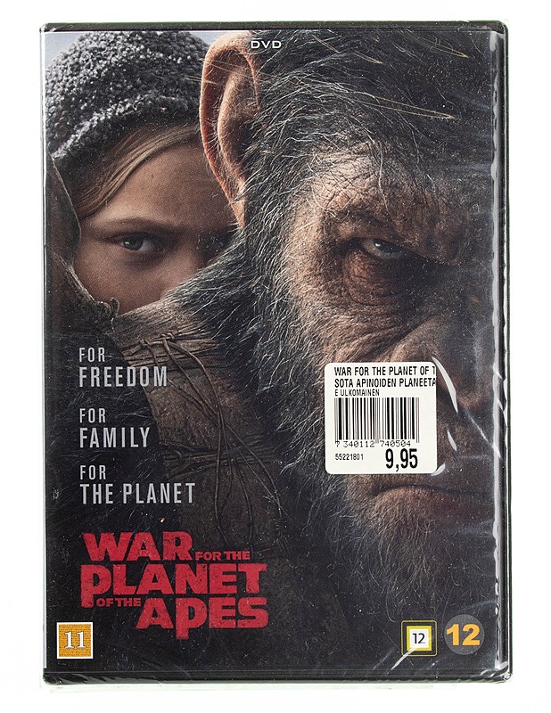 War of the Planet of the Apes - DVD - DVD-elokuvat - 10105594647 - 0