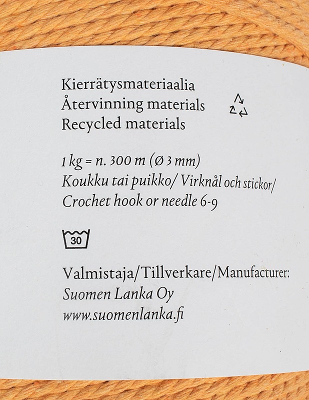 Villakeiju Moppari kierrenaru, 1 kg - Käsityö - 10105594668 - 1