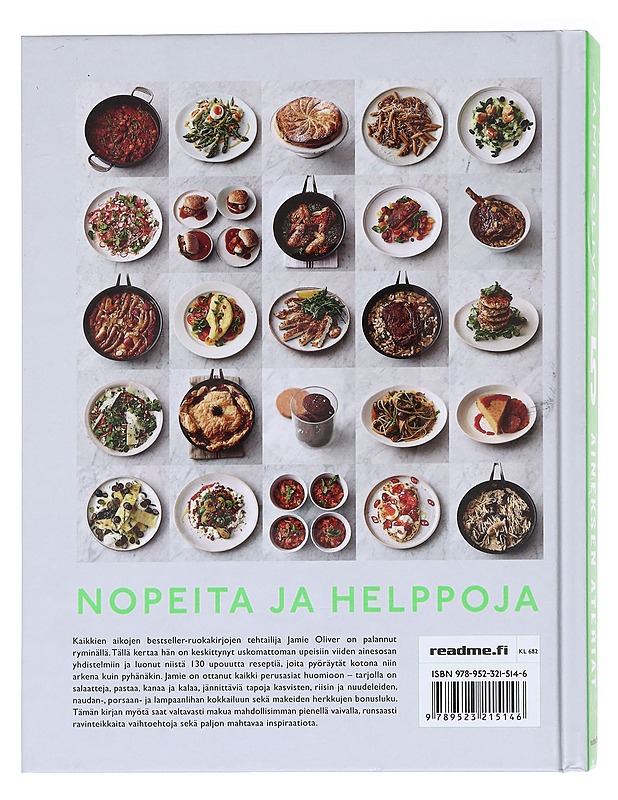 5 aineksen ateriat / nopeita ja helppoja - Oliver, Jamie - Ruokakirjat - 10105594674 - 1