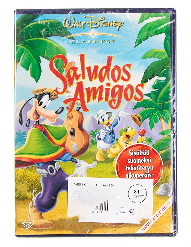 Disney : Saludos amigos - DVD - DVD-elokuvat - 10105594671 - 0