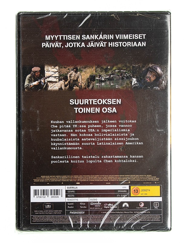 Che osa 1: Kapinallinen - DVD - DVD-elokuvat - 10105594690 - 1