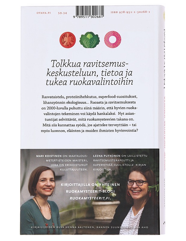 Ruokamysteerit : viisaiden valintojen jäljillä - Putkonen, Leena - Kirja lahjaksi - 10105594697 - 1
