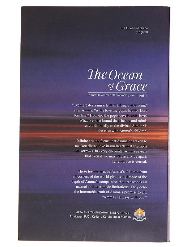 The Ocean of Grace - M. A. Center - Elämäkerrat ja muistelmat - 10105594707 - 1