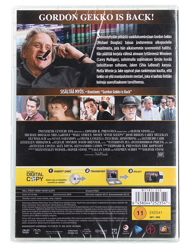 Wall Street: Money never sleeps - dvd - DVD-elokuvat - 10105594710 - 1