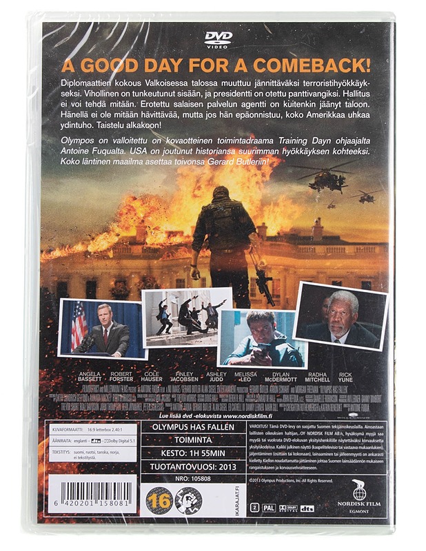 Olympus on valloitettu - dvd - DVD-elokuvat - 10105594712 - 1