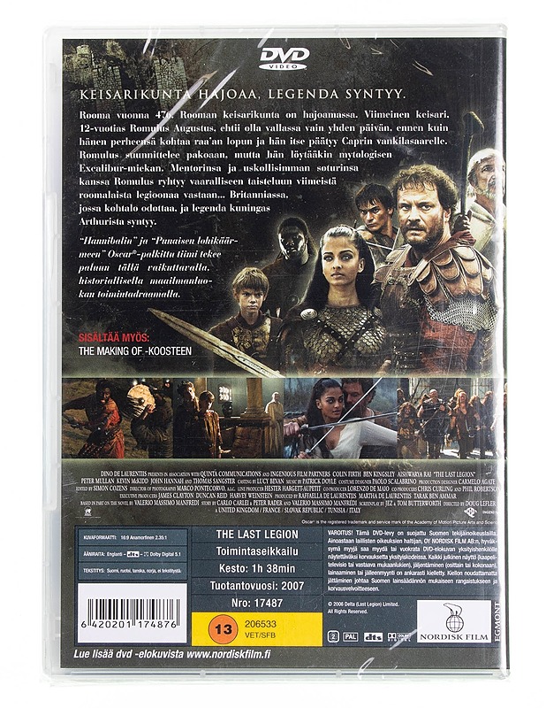 The Last Legion - DVD - DVD-elokuvat - 10105594743 - 1