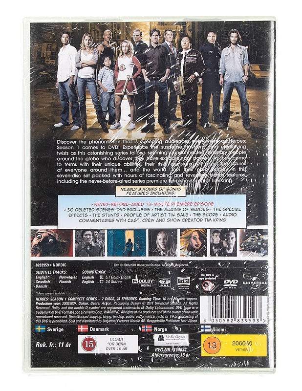 Heroes (1. kausi) - DVD - DVD-elokuvat - 10105594758 - 1