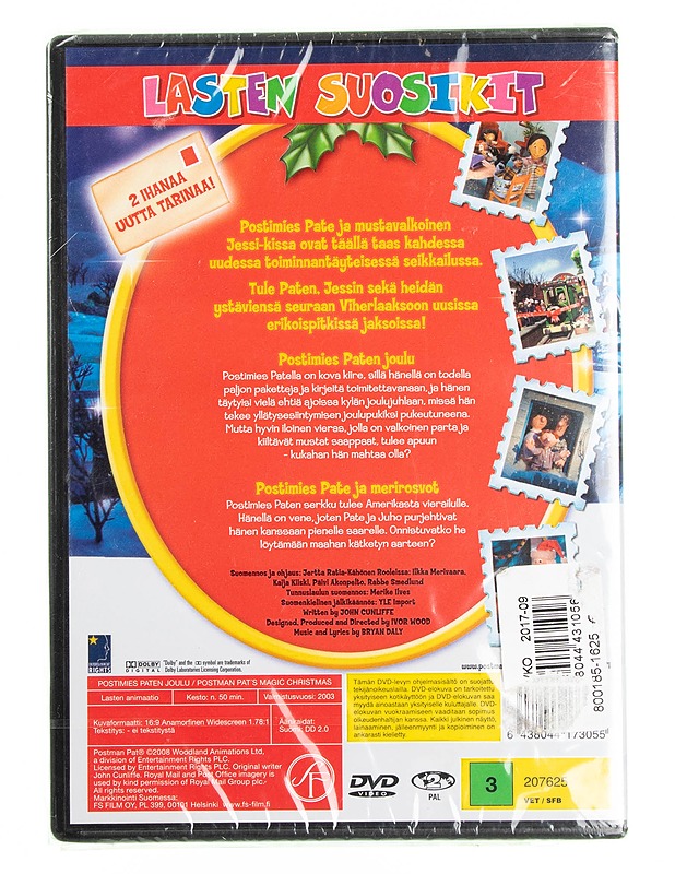 Postimies Pate : Postimies Paten joulu - DVD - DVD-elokuvat - 10105594782 - 1