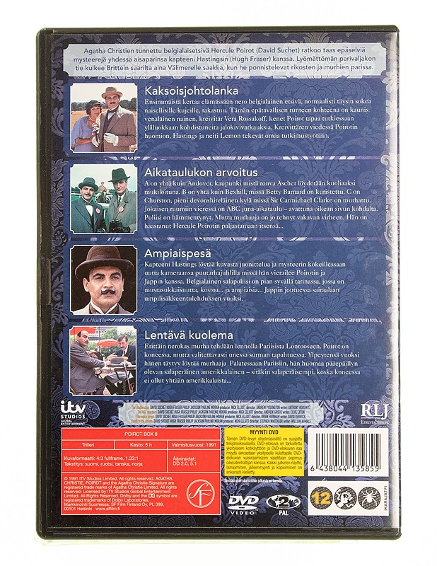 Poirot (Box 8) - DVD - DVD-elokuvat - 10105594785 - 1