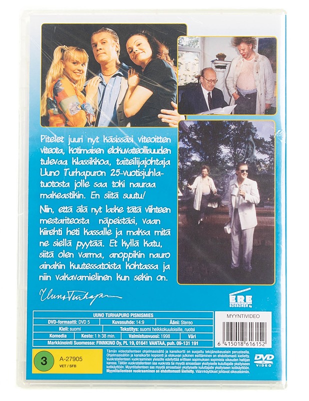 Uuno Turhapuro: Pisnesmies - DVD - DVD-elokuvat - 10105594788 - 1