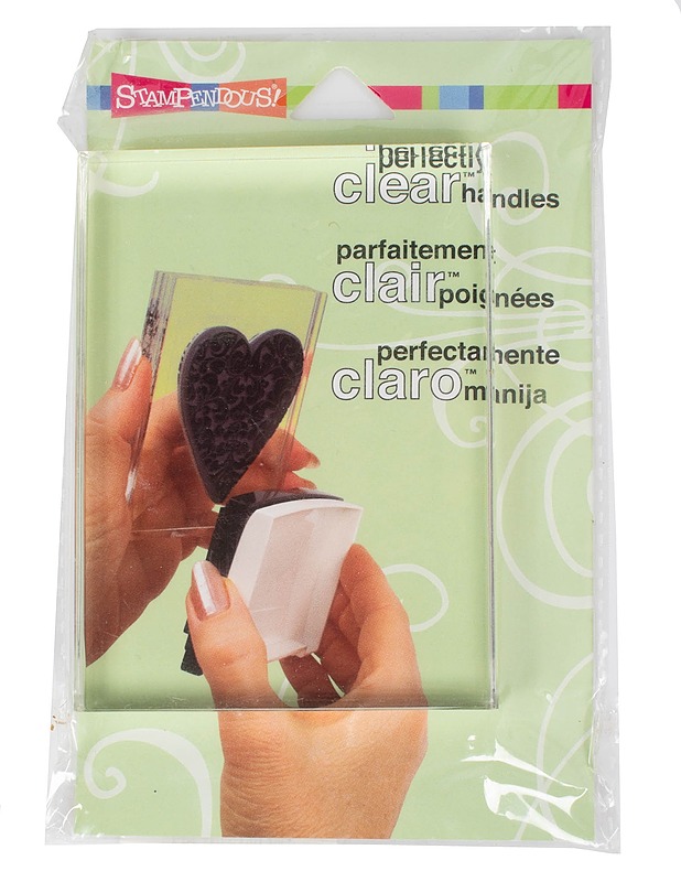 Stampendous Perfectly Clear Handles -akryylipalikka - Askartelu - 10105594792 - 0