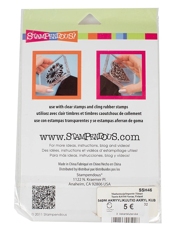 STAMPENDOUS Perfectly Clear Handles -akryylipalikka - Askartelu - 10105594795 - 1