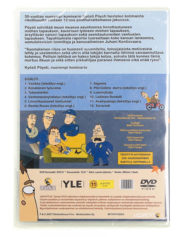 Pasila : kausi 1 - DVD - DVD-elokuvat - 10105594798 - 1