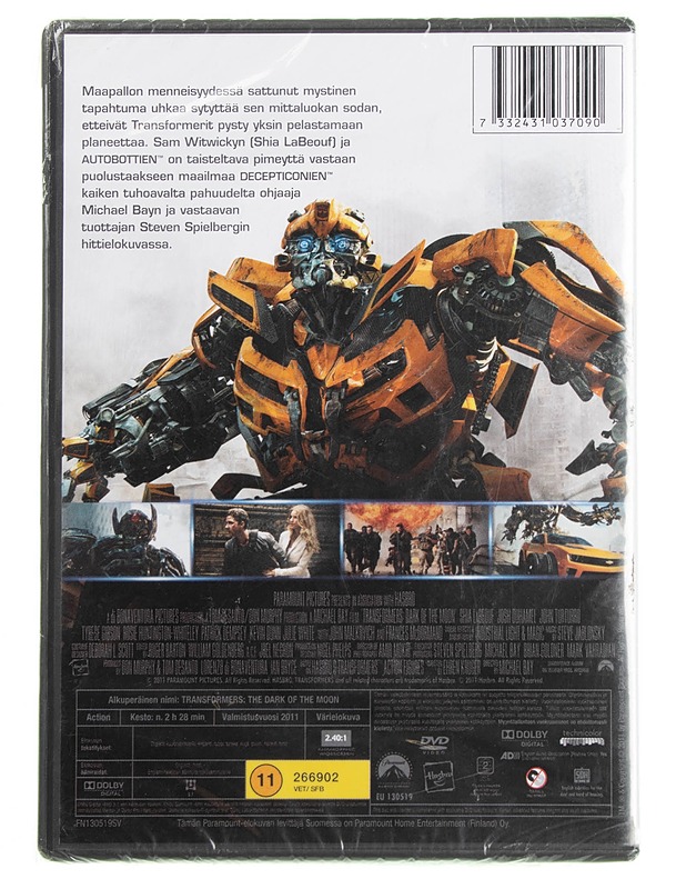Transformers: Kuun Pimeä Puoli - DVD - DVD-elokuvat - 10105594803 - 1