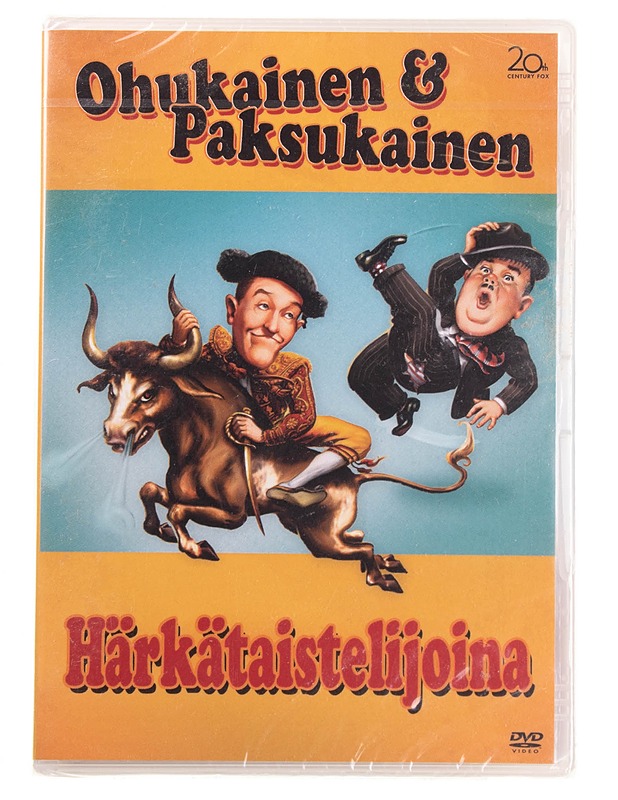 OIhukainen Ja Paksukainen Härkätaistelijoina - DVD - DVD-elokuvat - 10105594808 - 0
