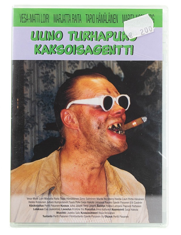 Uunon Turhapuro: Kaksoisagentti - DVD - DVD-elokuvat - 10105594832 - 0