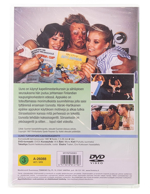 Uunon Turhapuro: Kaksoisagentti - DVD - DVD-elokuvat - 10105594832 - 1