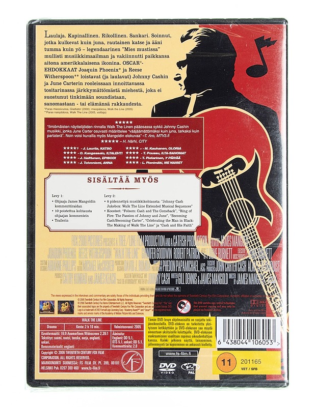 Walk the line - DVD - DVD-elokuvat - 10105594837 - 1