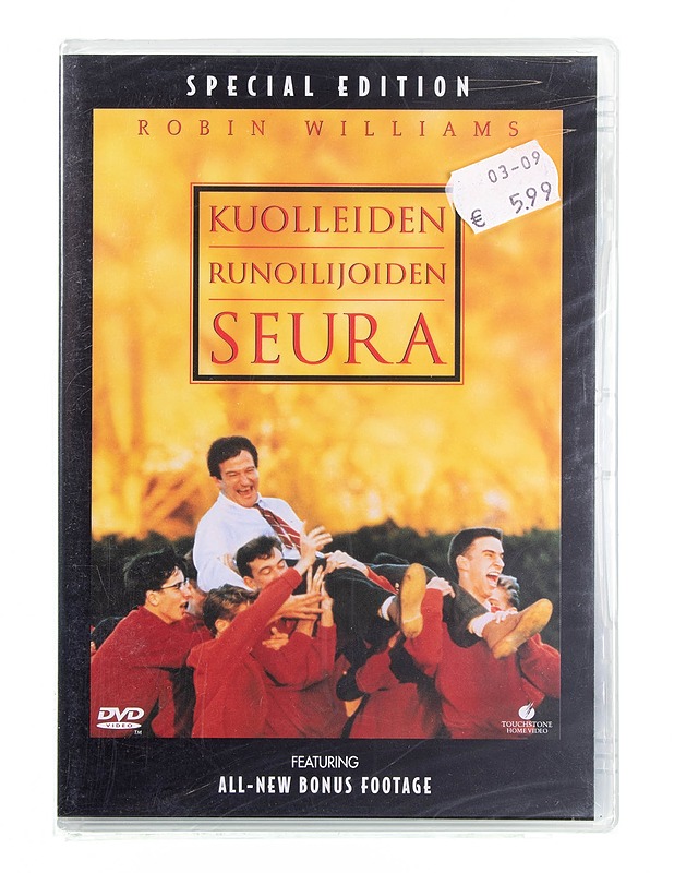 Kuolleiden runoilijoiden seura - DVD - DVD-elokuvat - 10105594858 - 0