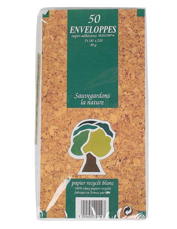 SAUVEGARDONS LA NATURE kirjekuoria, 50 kpl/pkt - Askartelu - 10105594864 - 0
