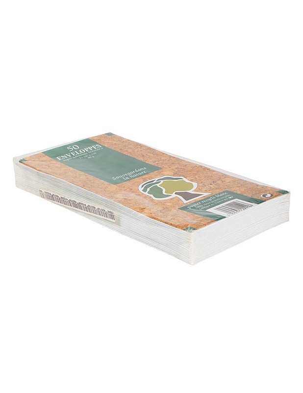 SAUVEGARDONS LA NATURE kirjekuoria, 50 kpl/pkt - Askartelu - 10105594864 - 1