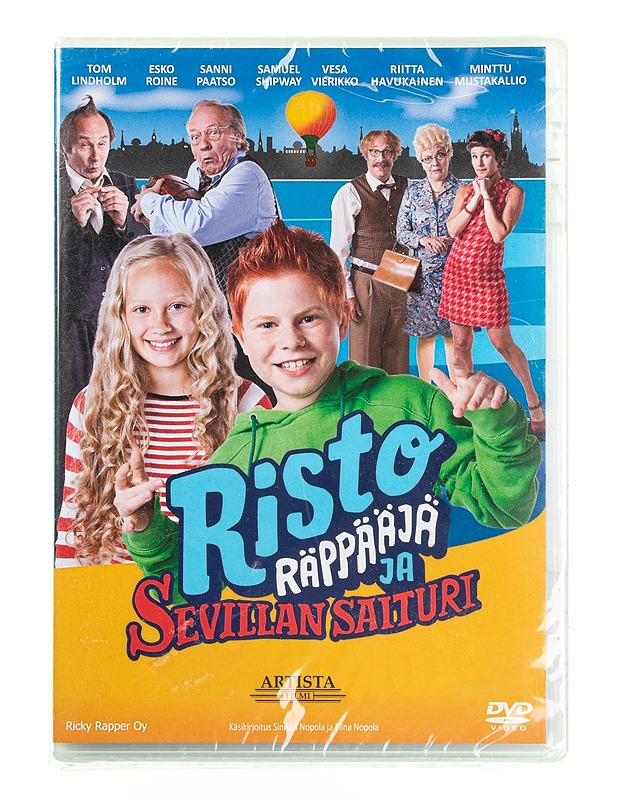 Risto Räppääjä ja Sevilian saituri - DVD - DVD-elokuvat - 10105594862 - 0