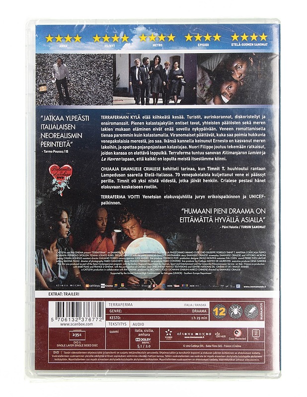 Terraferma - DVD - DVD-elokuvat - 10105594872 - 1