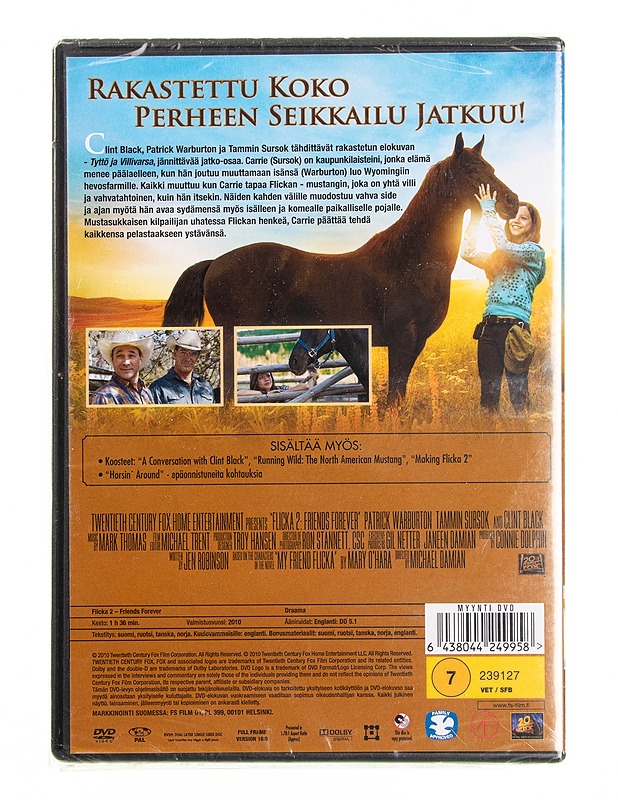 Tyttö ja villivarsa 2: ikuiset ystävät - DVD - DVD-elokuvat - 10105594892 - 1