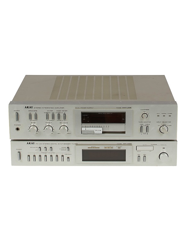 AKAI AM-UO2 vahvistin ja AT-V04 FM/AM viritin - Audio - 10105594896 - 0