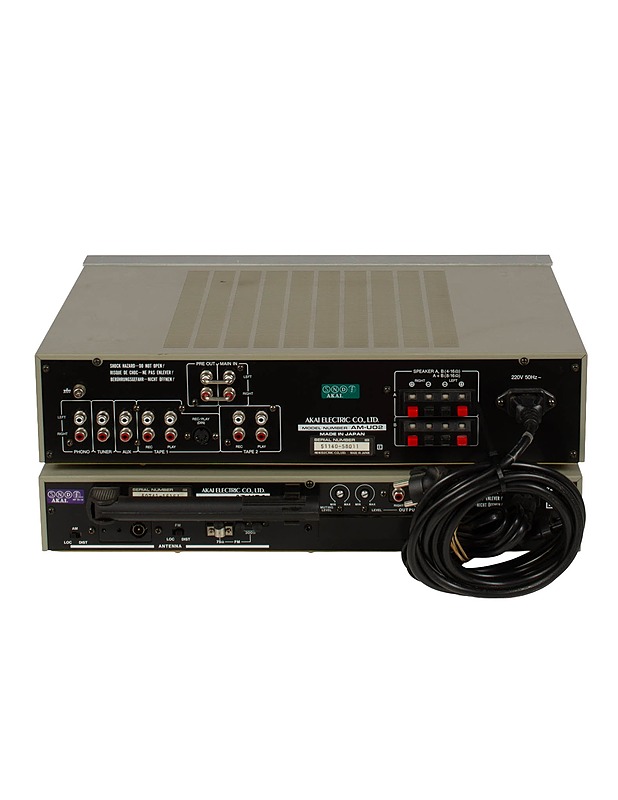 AKAI AM-UO2 vahvistin ja AT-V04 FM/AM viritin - Audio - 10105594896 - 1