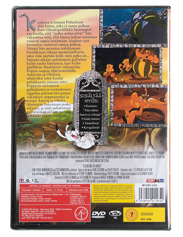 Asterix ja viikingit - dvd - DVD-elokuvat - 10105594917 - 1