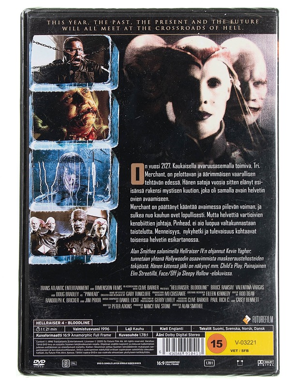 Hellraiser: Bloodline - dvd - DVD-elokuvat - 10105594931 - 1