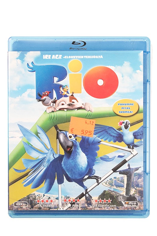 Rio - Blu-Ray - Blu-ray-levyt - 10105594955 - 0