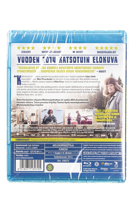 Mielensäpahoittaja - Blu-Ray - Blu-ray-levyt - 10105594977 - 1