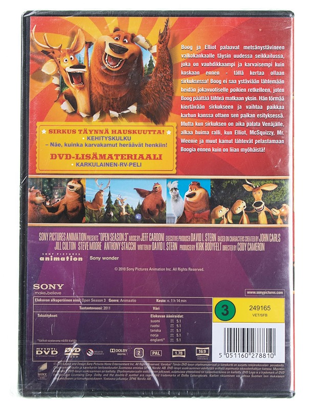 Karvakamut 3- sirkuskaverit - dvd - DVD-elokuvat - 10105595014 - 1